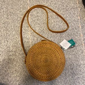 Wicker purse
